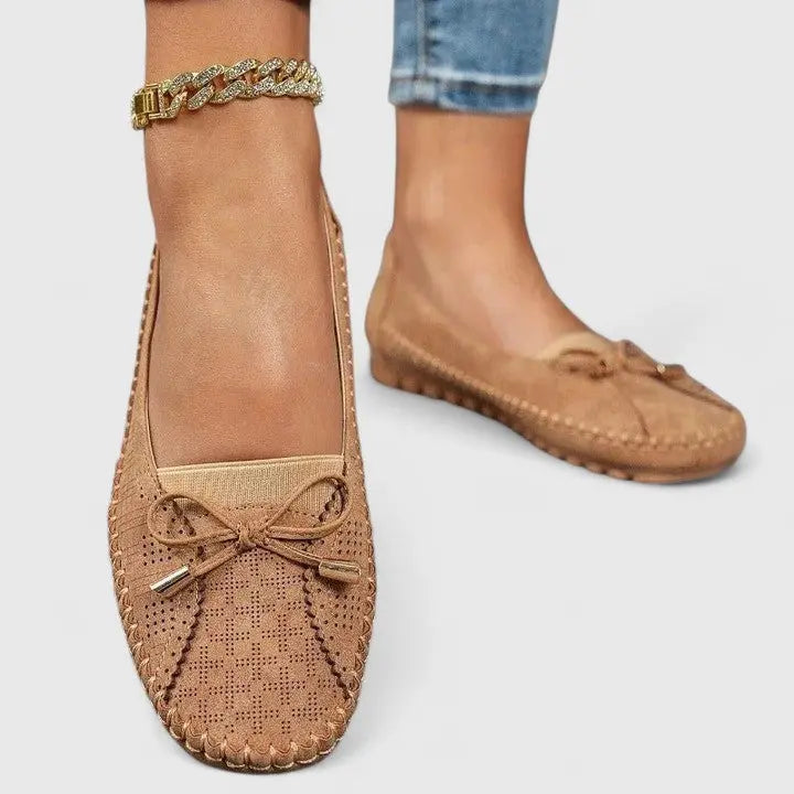 Bow Moccasin Flats-Valenira