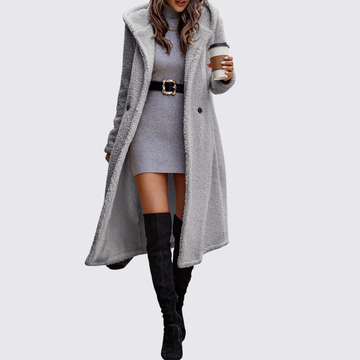 Longline Teddy Fleece Coat