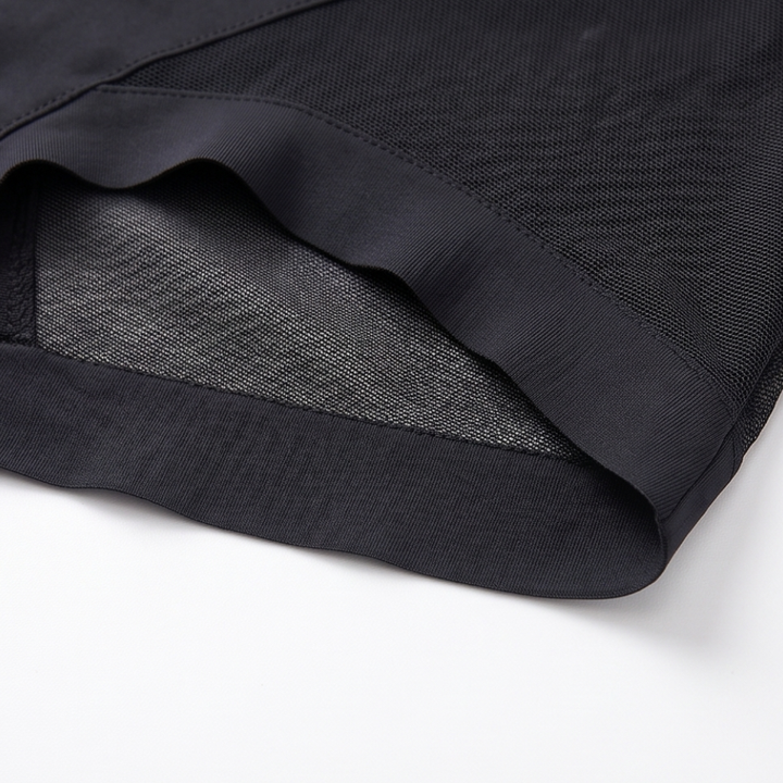 Seamless High-Waist Mesh Briefs