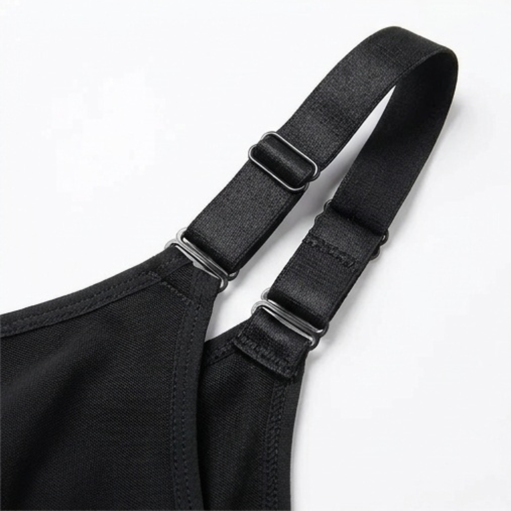Front-Zip Shaping Bodysuit