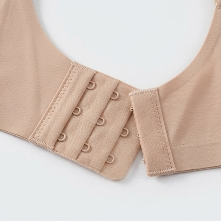Semi-Fixed Cup Deep-V Bra