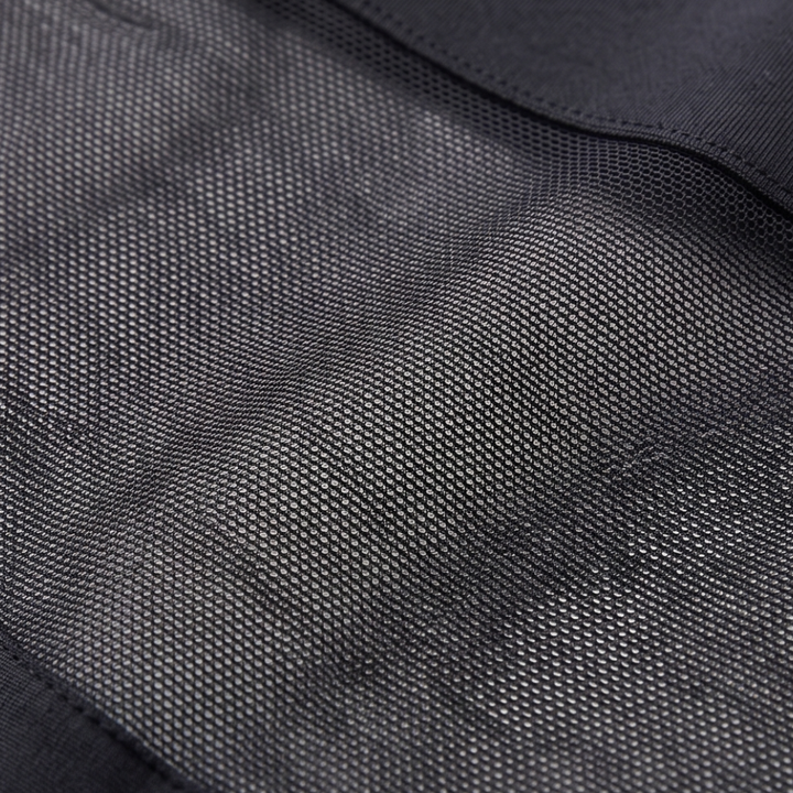 Seamless High-Waist Mesh Briefs