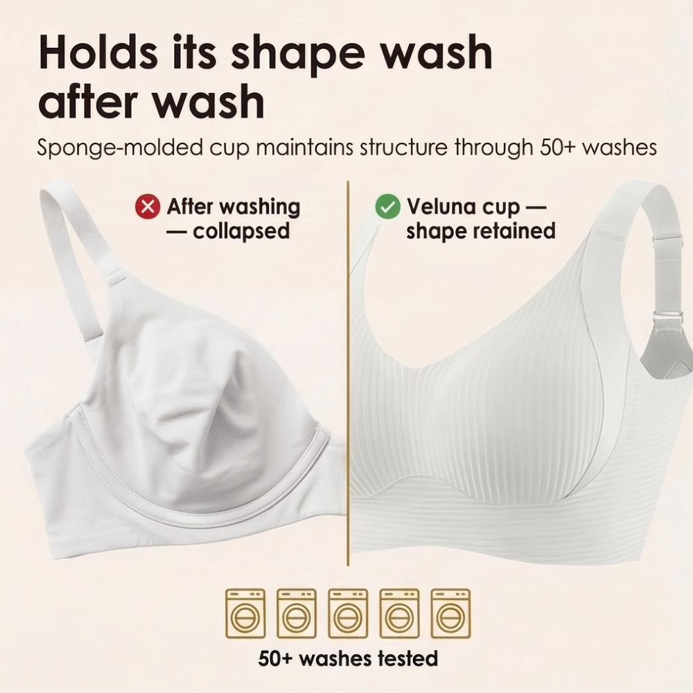 3D Moulded Cup Wireless Bra