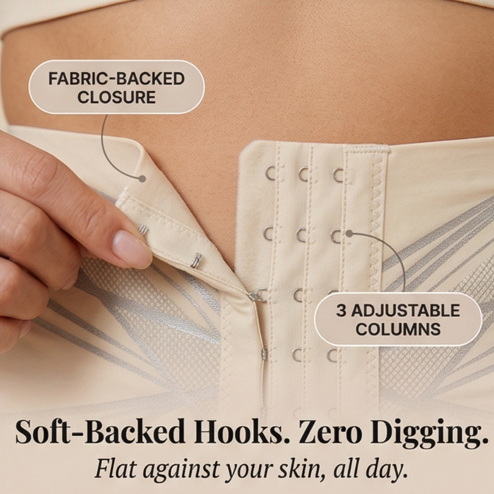 Hook-Front High-Waist Shaping Briefs