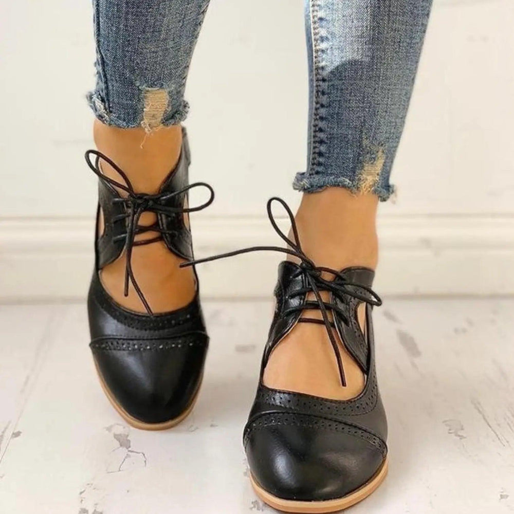Lace Up Heels-Valenira