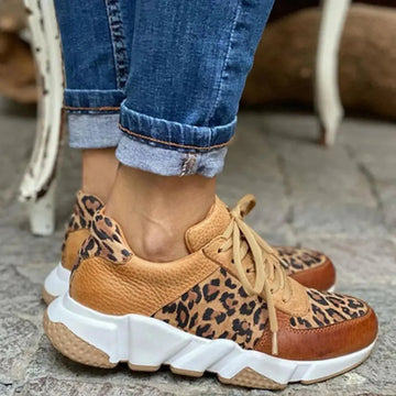 Leopard Print Sneakers