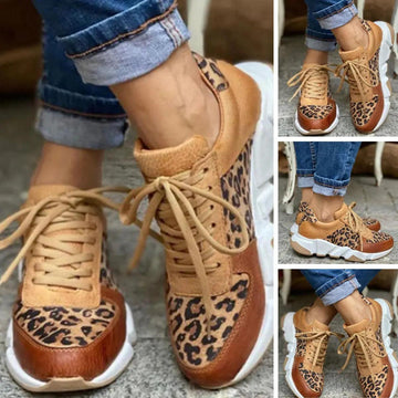 Leopard Print Sneakers