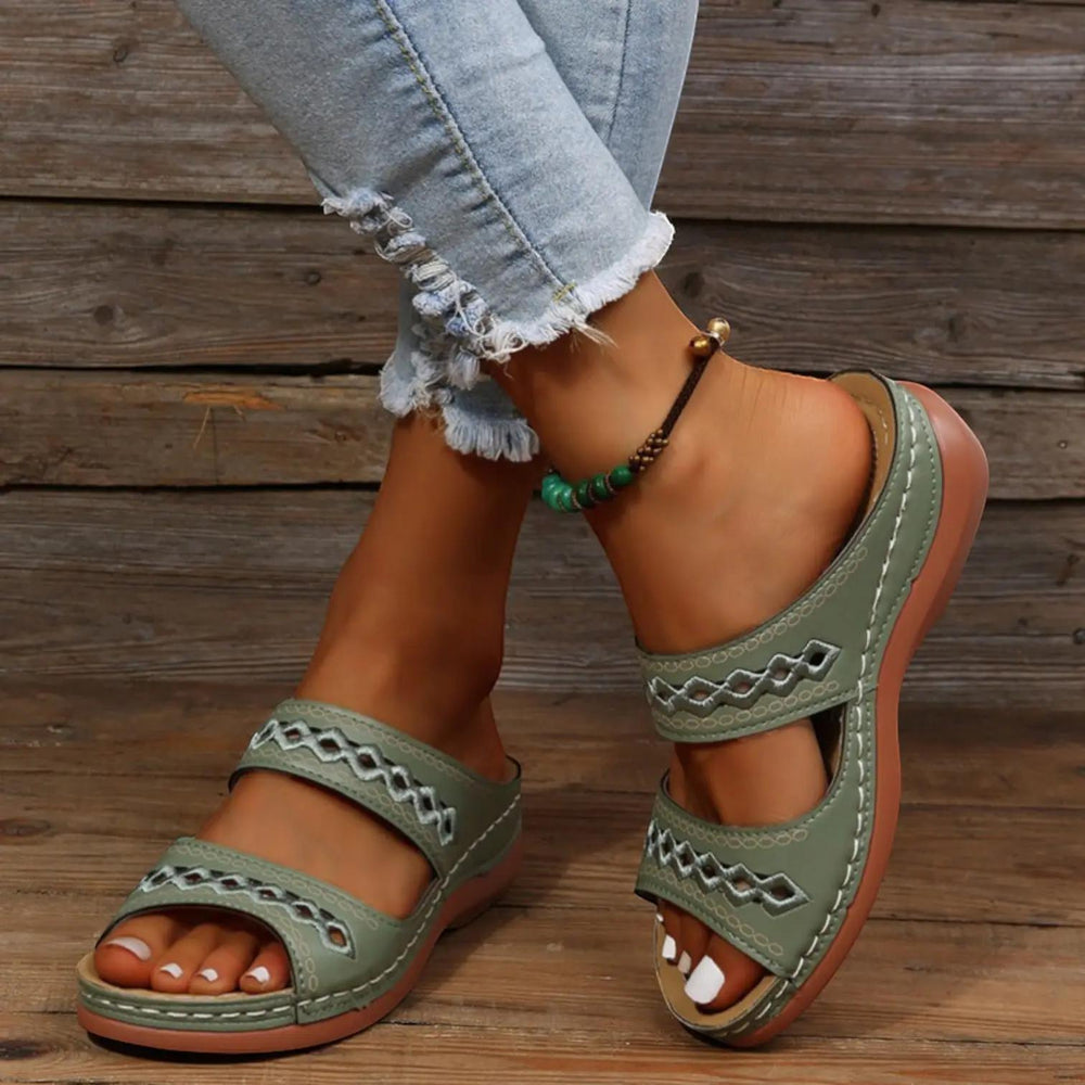 Open Toe Sandals-Valenira