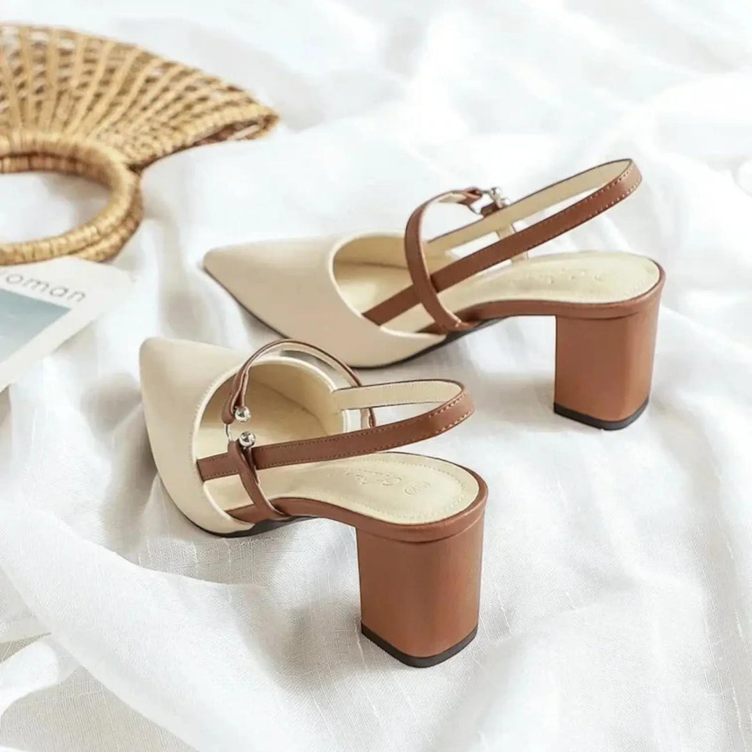 Slingback Heels-Valenira
