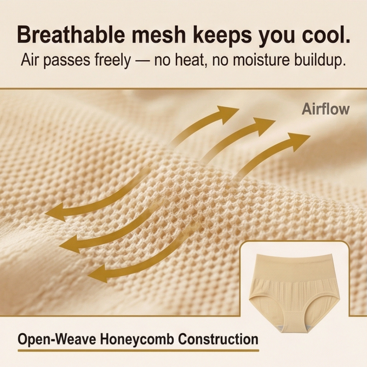 Seamless High-Waist Leakproof Briefs