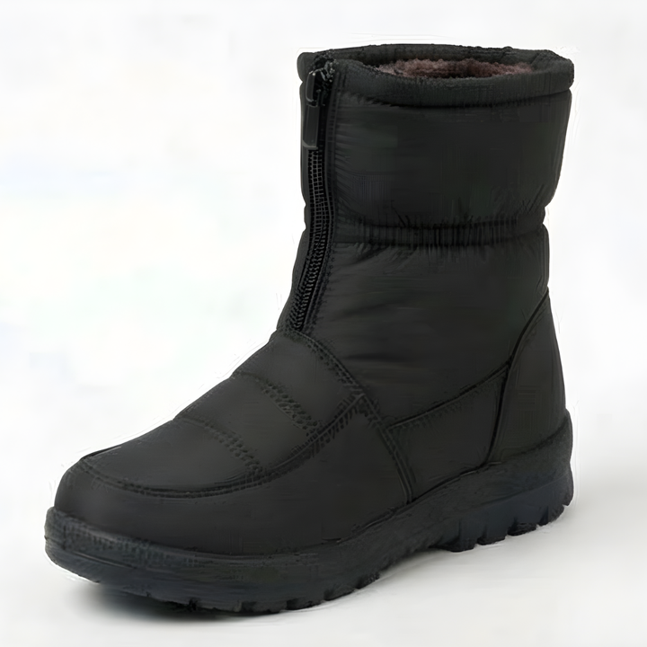 Waterproof Padded Mid Calf Winter Boots