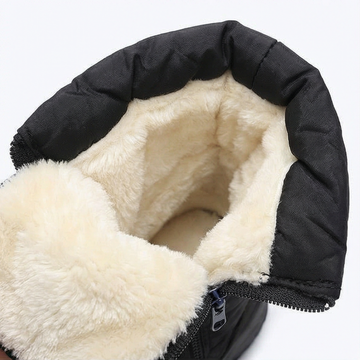 Waterproof Fur Lined Pull On Winter Boots