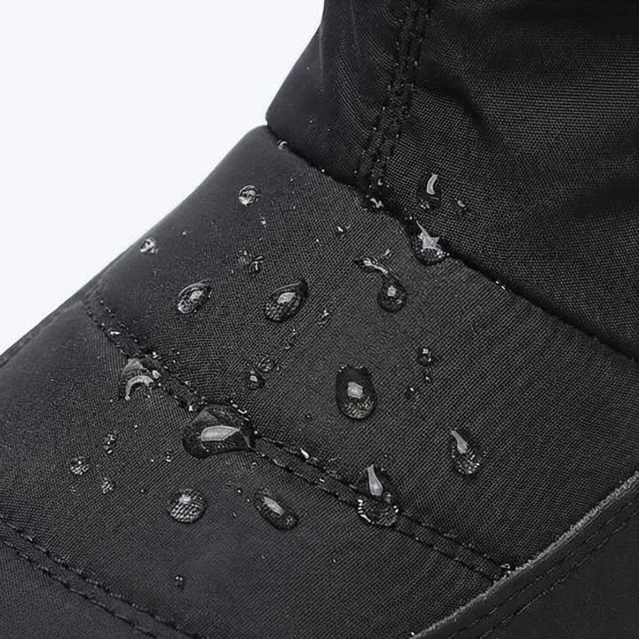 Waterproof Fur Lined Pull On Winter Boots
