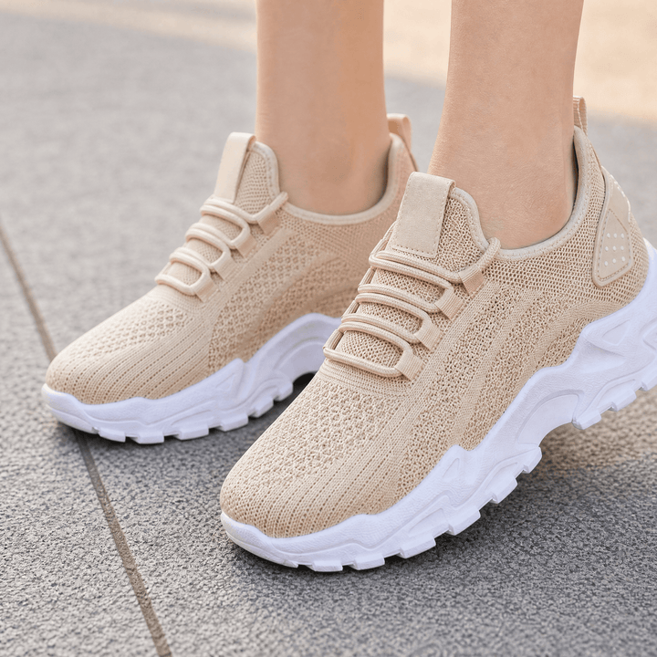 Breathable Knit Sneakers