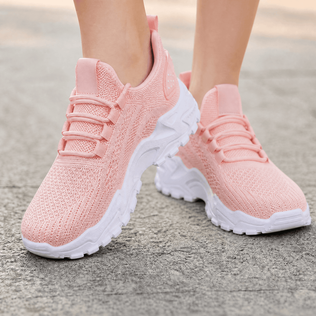 Breathable Knit Sneakers