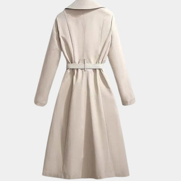 Belted Midi Trench Coat