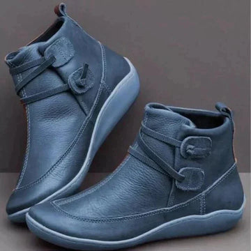Side Lace Ankle Boots