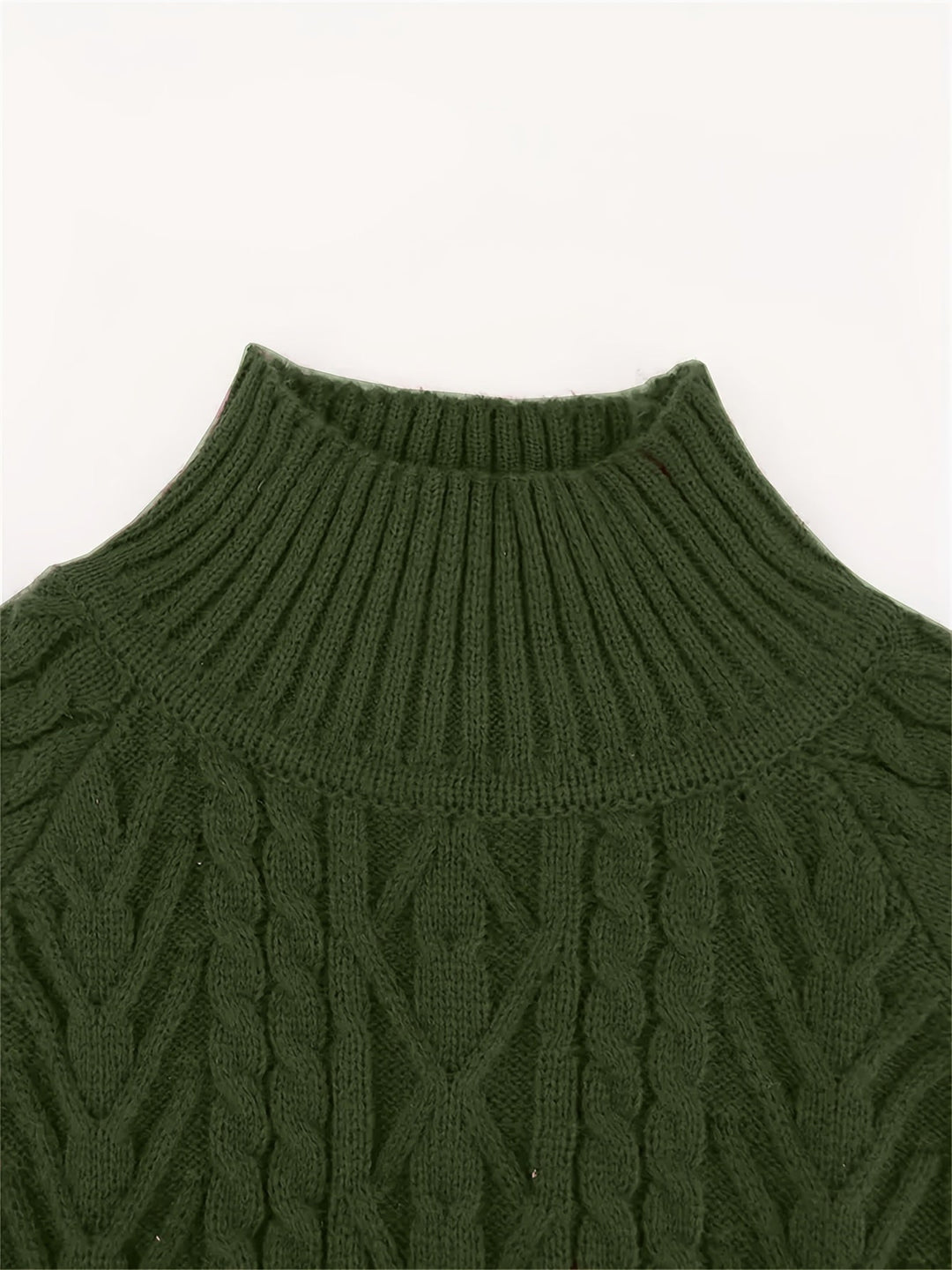 Cable Texture Knit Sweater | Valenira