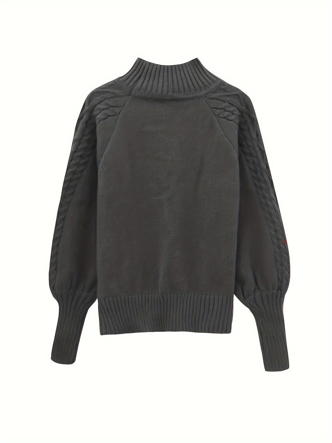 Cable Texture Knit Sweater | Valenira