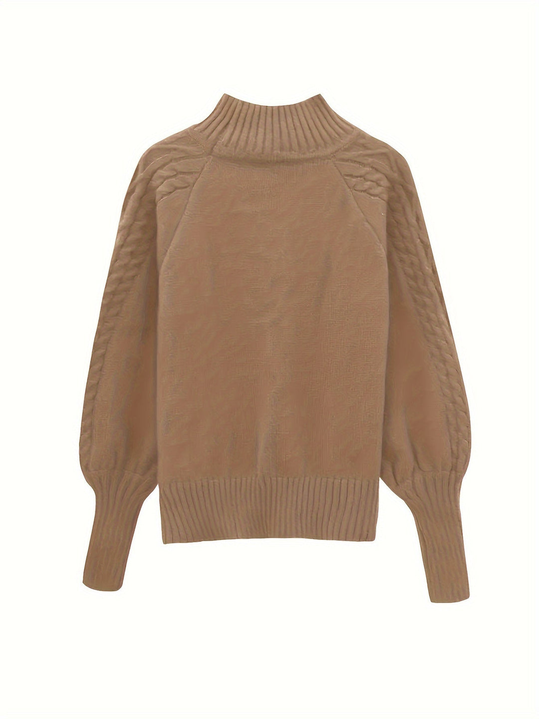 Cable Texture Knit Sweater | Valenira