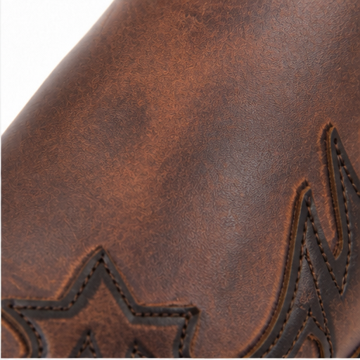 Embroidered Western Ankle Boots