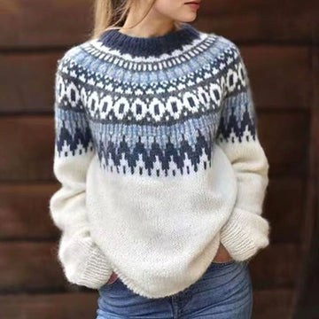 Nordic Fair Isle Knit Sweater