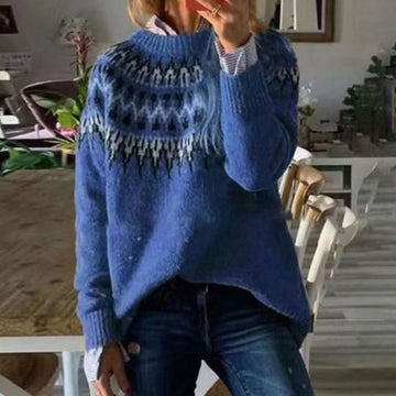 Nordic Fair Isle Knit Sweater