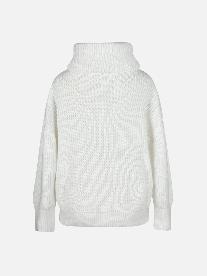 Cowl Neck Knit Sweater | Valenira