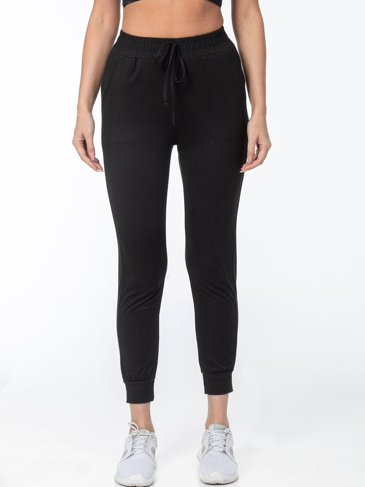Cuffed Drawstring Joggers | Valenira