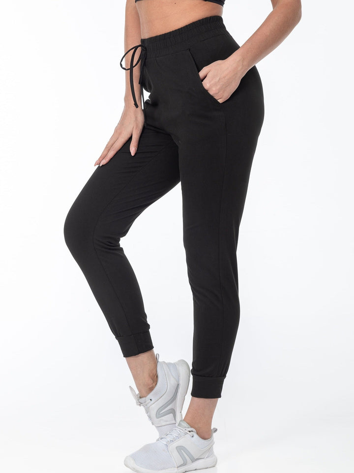 Cuffed Drawstring Joggers | Valenira