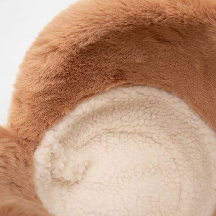 Fur Brim Bucket Hat | Valenira
