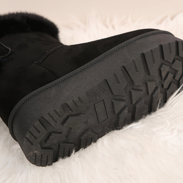 Faux Fur Platform Boots | Valenira
