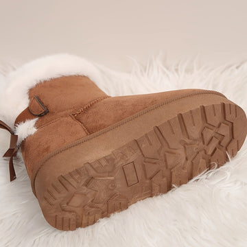 Faux Fur Platform Boots