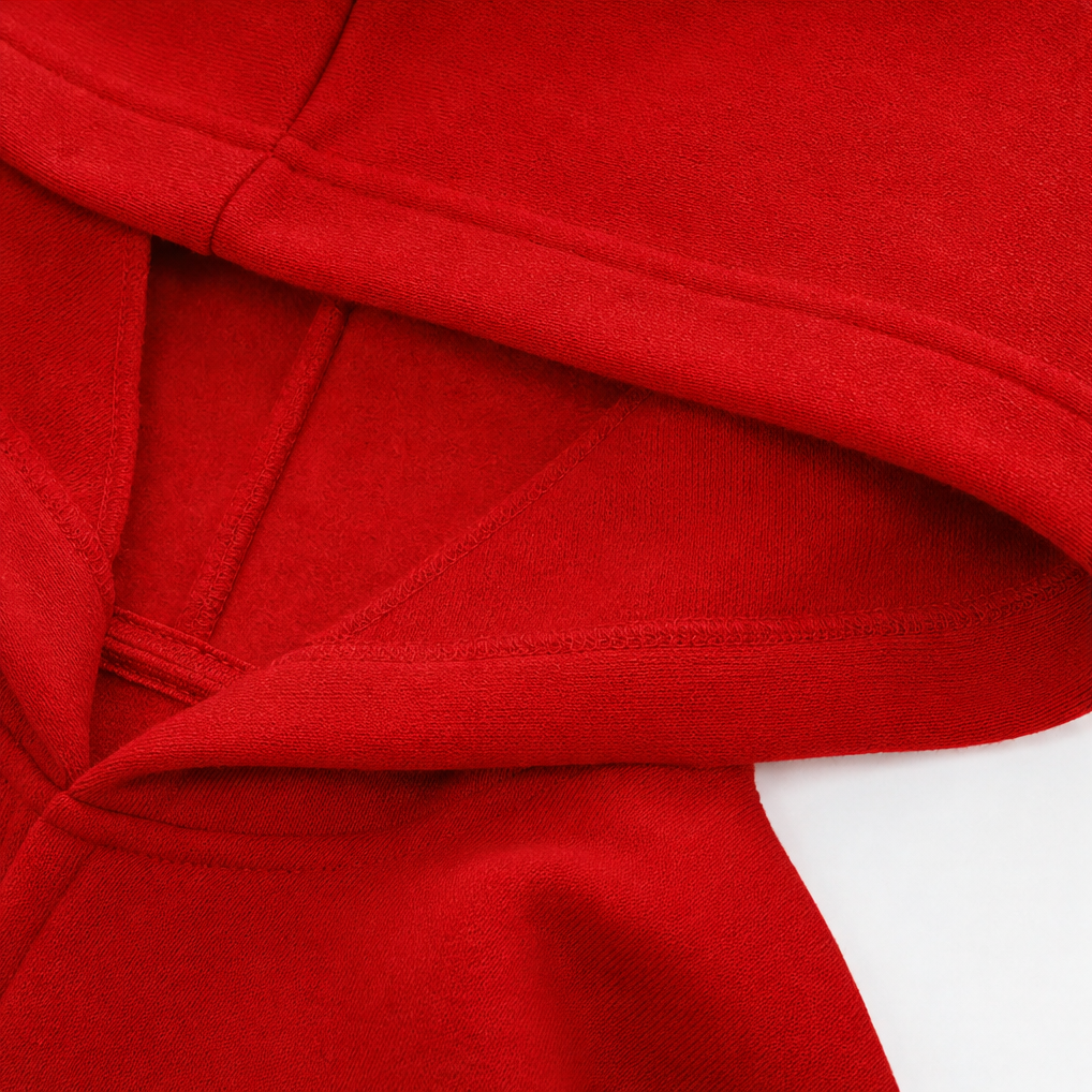Longline Hooded Zip Front Coat
