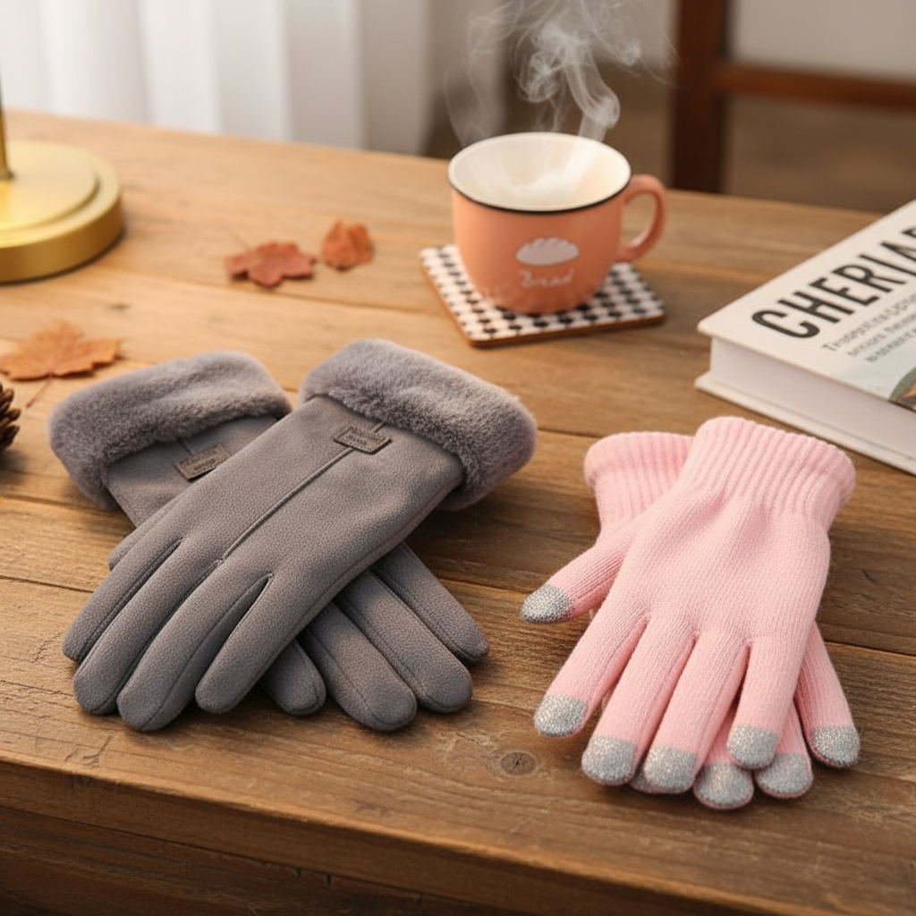 Fleece Lined Gloves | Valenira