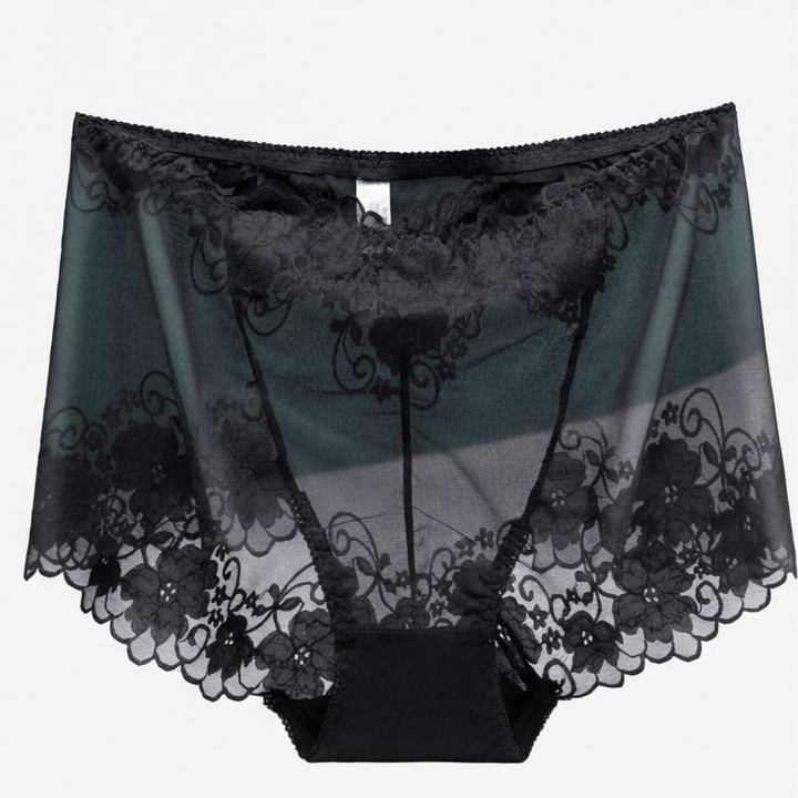 Floral Lace Low-Rise Briefs