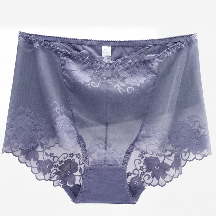 Floral Lace Low-Rise Briefs