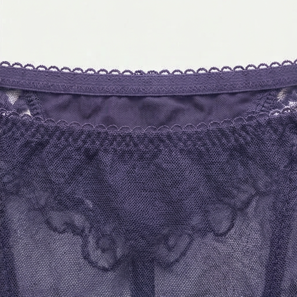 Floral Lace Low-Rise Briefs