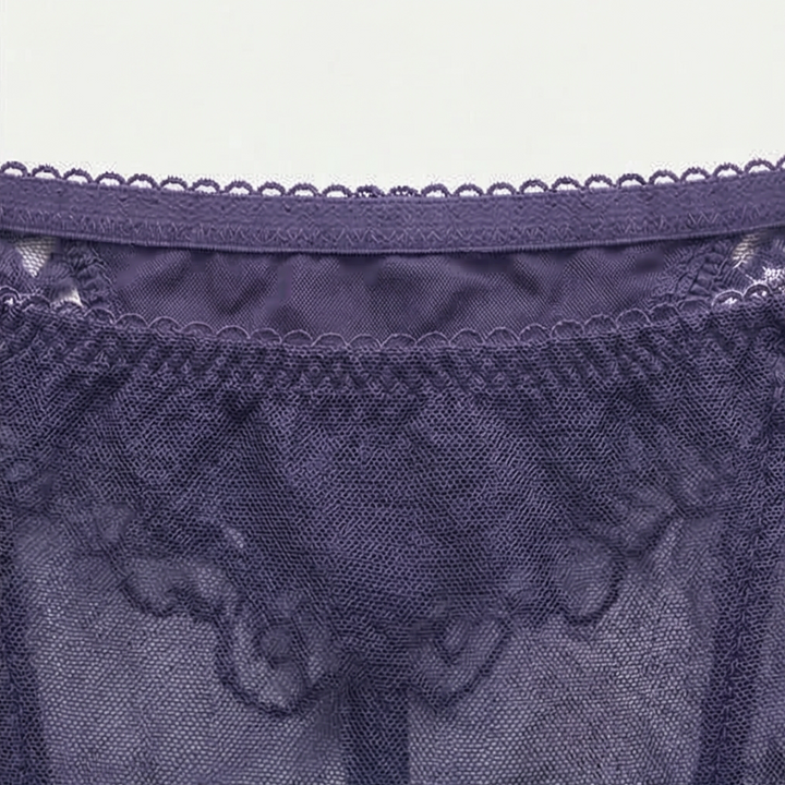 Floral Lace Low-Rise Briefs