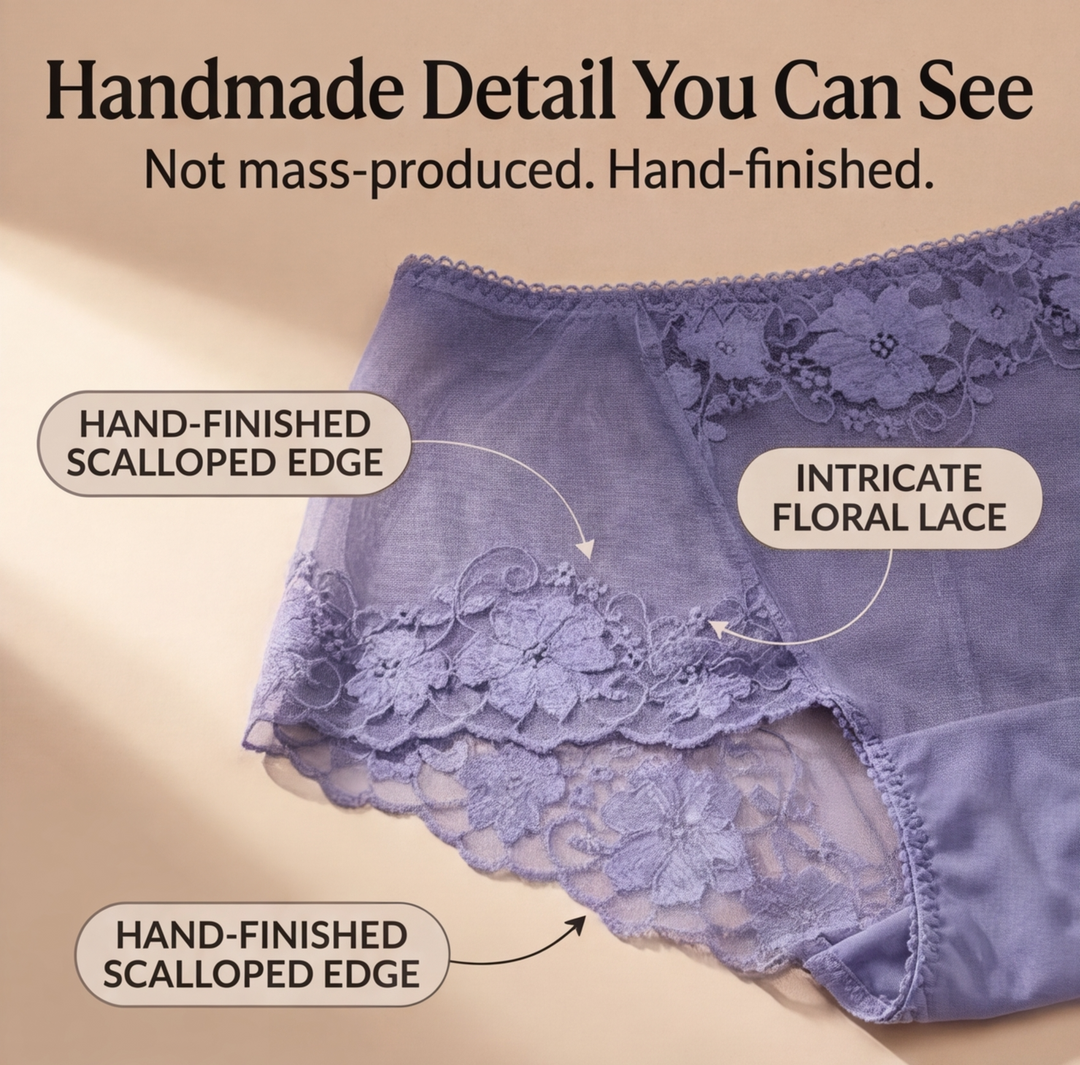 Floral Lace Low-Rise Briefs