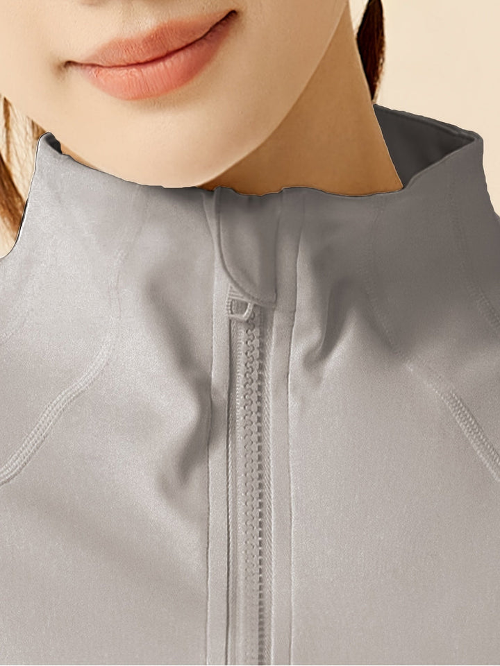 Fold Collar Sports Jacket | Valenira