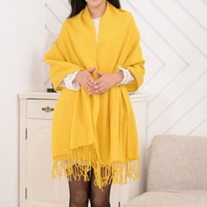 Fringed Shawl Scarf | Valenira