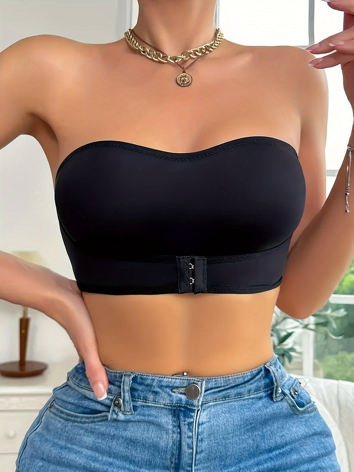 Front Hook Bandeau Bra | Valenira