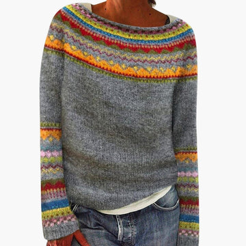 Merino Blend Fair Isle Sweater