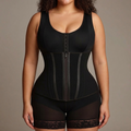Zip and Hook Full-Body Shaper