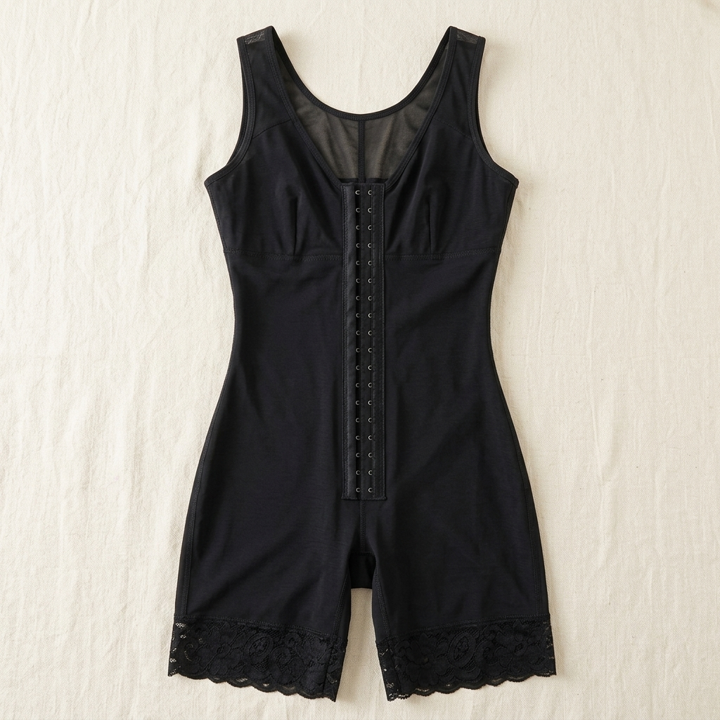 Hook-Front Full-Body Shaper