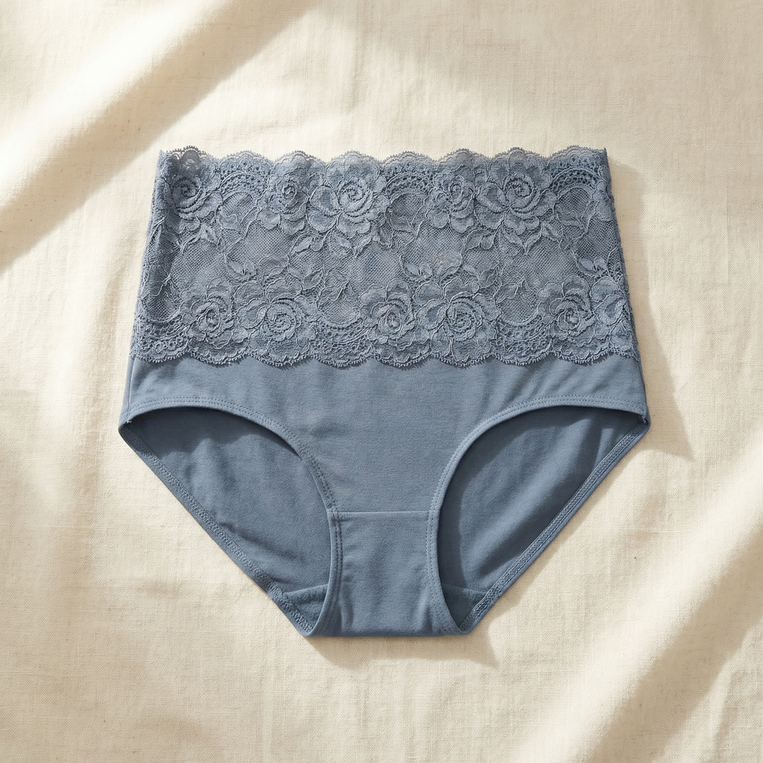 Quilted Lace Shaping Briefs