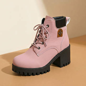 Chunky Platform Combat Boots