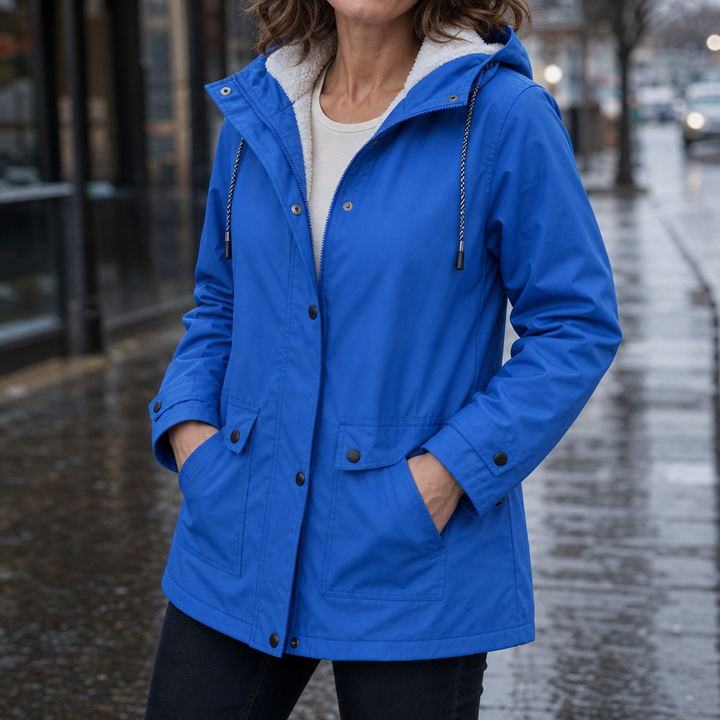 Sherpa Lined Waterproof Hooded Parka