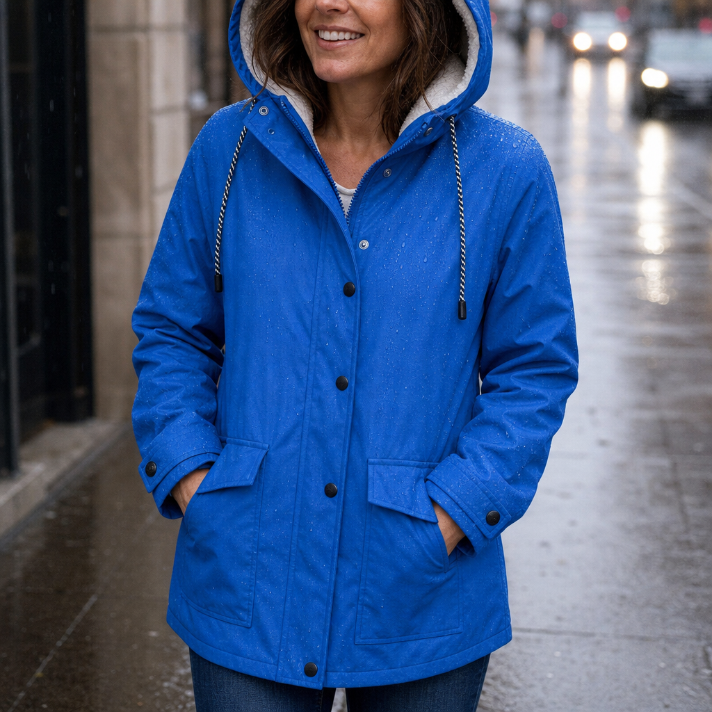 Sherpa Lined Waterproof Hooded Parka
